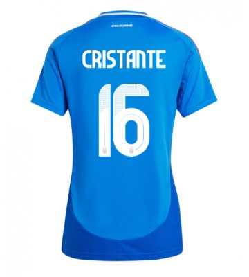 Italia Bryan Cristante #16 Primera Equipación Mujer Eurocopa 2024 Manga Corta